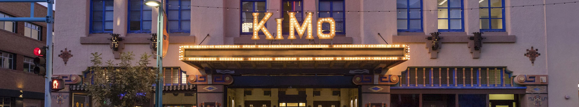 KiMo Theatre venue imagery
